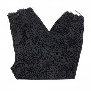 Girls of Dust Black Leopard Print Cargo Joggers | XS Regular